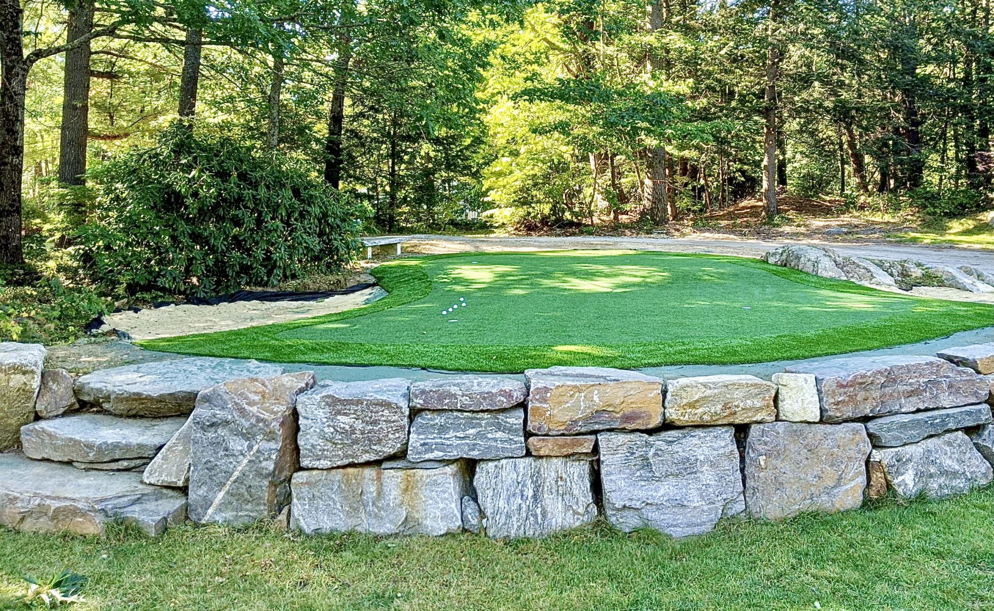 By Water Or By Land Aqua Greens Rolls Out Carpet for N.H. Property