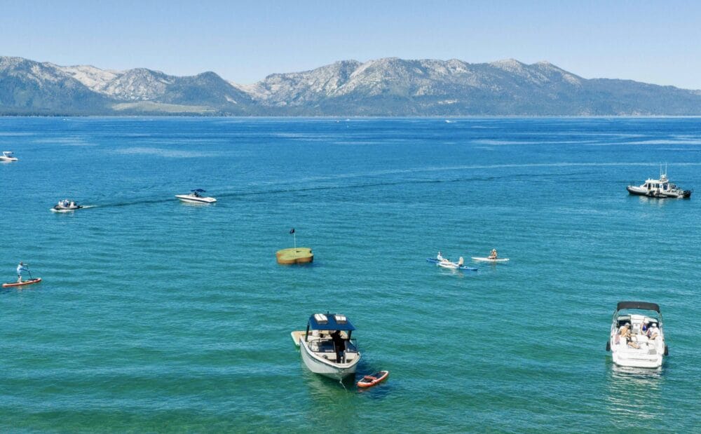 Lake view of Arc float